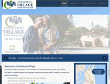 Tablet Screenshot of chinderahvillage.com